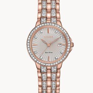 Citizen Silhouette Crystal Watch - EW2348-56A
